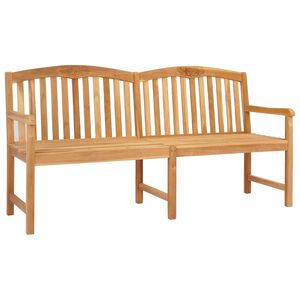 vidaXL H&aring;ndlaget Rosebenk 150 x 60 x 90 cm Massivt Teaktre Naturlig