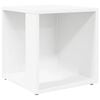 vidaXL Sidebord hvit 33x33x34,5 cm konstruert tre