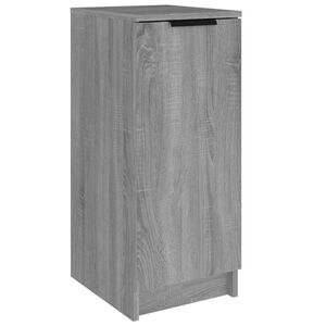 vidaXL Skoskap gr&aring; sonoma 30x35x70 cm konstruert tre