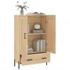 vidaXL Highboard sonoma eik 69,5x31x115 cm konstruert tre