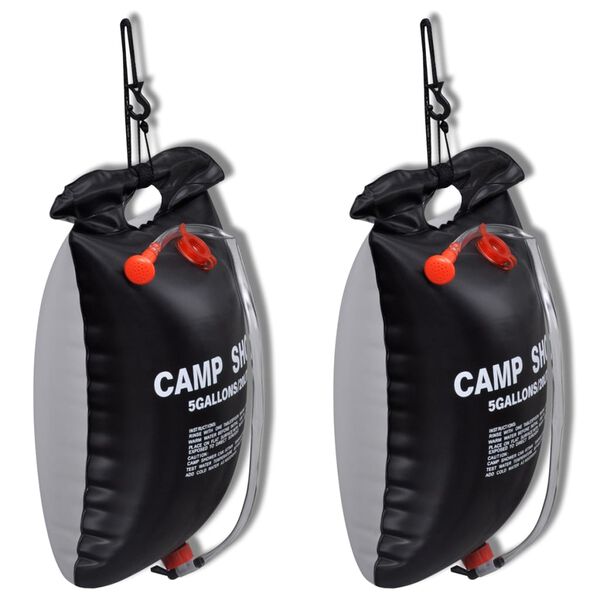 Soldreven dusj 20 L 2 stk