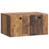 vidaXL Vegghengt TV skap 59,5 x 41 x 30 cm Gammelt tre Konstruert tre