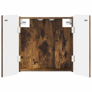 vidaXL Dartbrettskap ZWOLLE R&oslash;kt Eik 52,5 x 10,5 x 57,5 cm