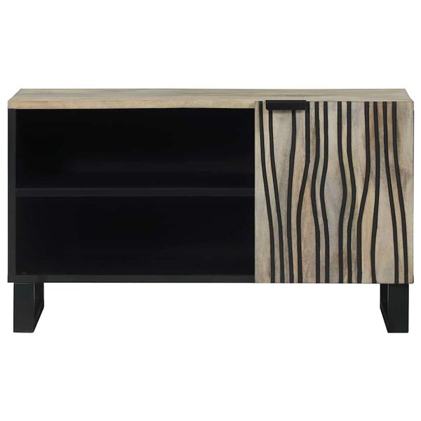 vidaXL TV Enheter Hvit 80 x 33 x 46 cm Konstruert tre