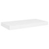 vidaXL Flytende vegghyller 2 stk hvit 50x23x3,8 cm MDF