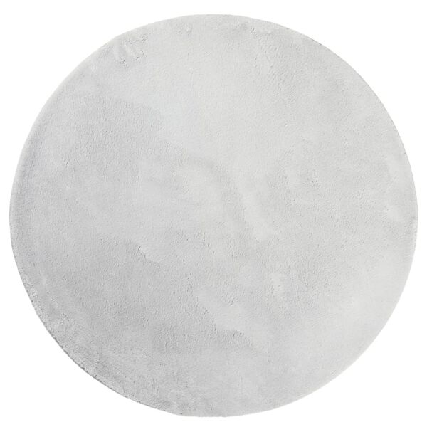 vidaXL Teppe HUARTE kort luv mykt og vaskbart gr&aring; &Oslash; 120 cm