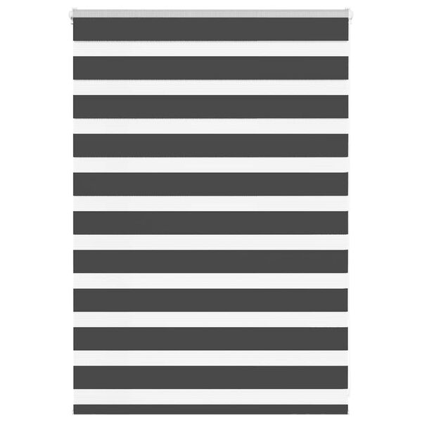 vidaXL Sebragardin svart 105x100 cm stoff bredde 100,9 cm polyester