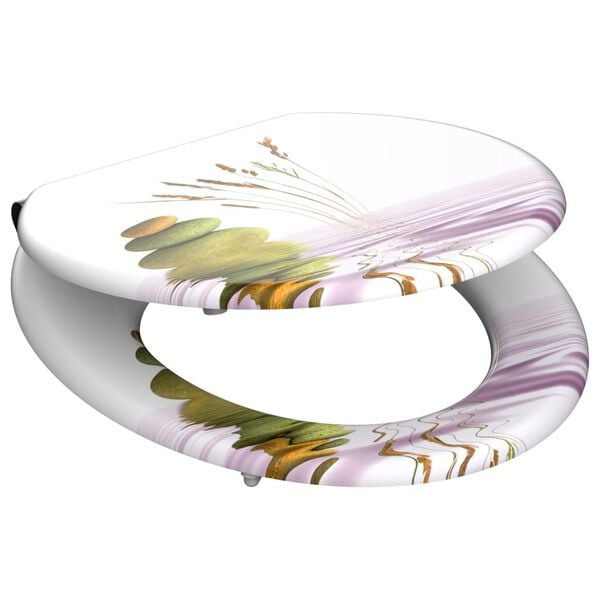 SCH&Uuml;TTE Toalettsete med myk lukkefunksjon BALANCE MDF