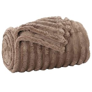 vidaXL Teppe Kamel 200 x 150 cm 0.8 kg Fleece