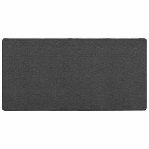 vidaXL Teppel&oslash;per M&oslash;rkegr&aring; 100 x 200 cm 100% Polypropylen