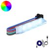 vidaXL LED Stripe 12 stk. Svart og Hvit Kobber og plast