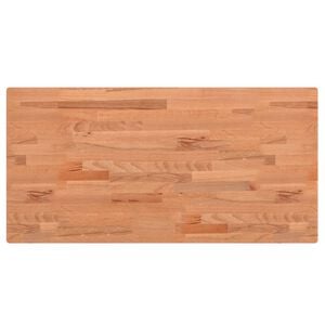 vidaXL Benkeplate til bad 80x40x1,5 cm heltre b&oslash;ketre