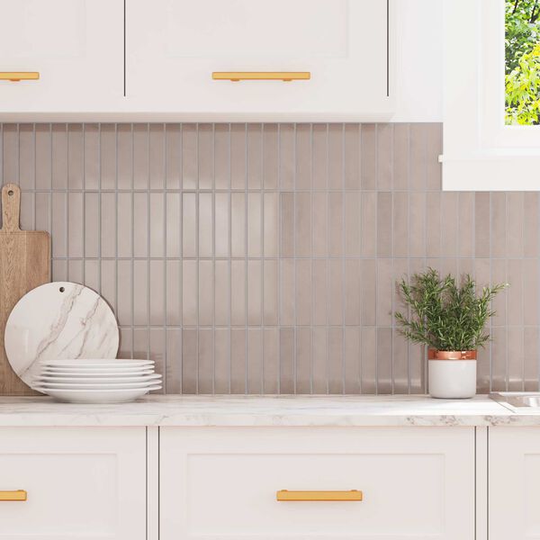 vidaXL Rektangul&aelig;r flis 10 pcs Beige kaffe 29 x 23 x 0,08 cm