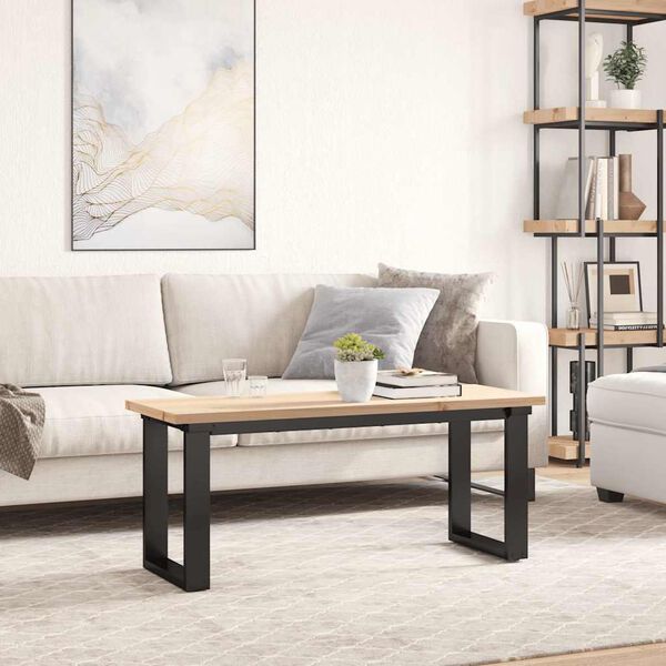 vidaXL Bordplate 110x40x2,5 cm rektangul&aelig;r heltre akasie