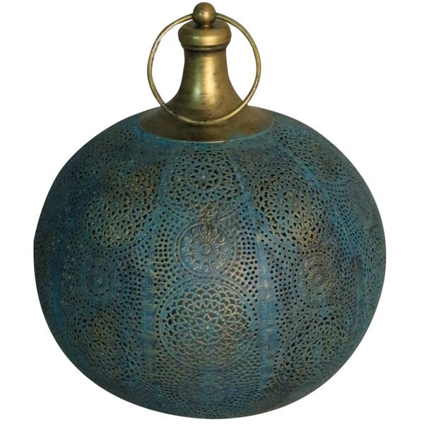 Luxform Batteridrevet LED hagelanterne Tiznit gr&oslash;nn