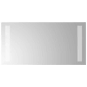 vidaXL Baderomsspeil med LED 40x20 cm