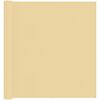 vidaXL Balkong Skjerm sand 110 x 300 cm Oxford Stoff