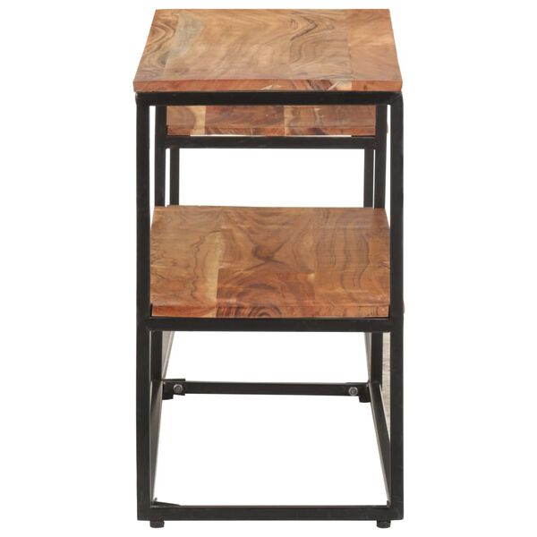 vidaXL TV-benk 180x30x50 cm heltre akasie