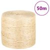 vidaXL Tau 100% sisal 4 mm 50 m