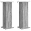 vidaXL Planteholder 2 stk. Gr&aring; sonoma 30,5 x 30 x 80,5 cm