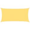 vidaXL Solseil 160 g/m&sup2; beige 3x6 m HDPE