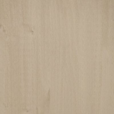 vidaXL Highboard HAMAR honningbrun 60x35x180 cm heltre furu