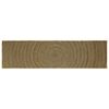 vidaXL Omr&aring;deteppet Svart 80 x 300 cm Jute