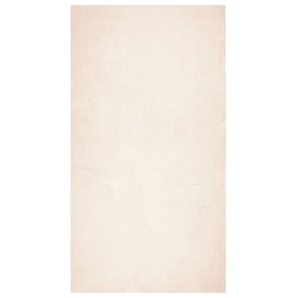 vidaXL Teppe HUARTE kort luv mykt og vaskbart beige 60x110 cm