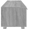 vidaXL TV-benk gr&aring; sonoma 110x40x35 cm konstruert tre