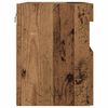 vidaXL TV Veggskap 2 pcs Gammelt tre 60 x 30 x 40 cm Konstruert tre