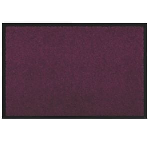 vidaXL D&oslash;rmatte Bordeaux 60 x 40 x 1.2 cm Teddy-stoff