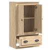 vidaXL Highboard sonoma eik 60x35,5x103,5 cm konstruert tre