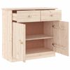 vidaXL Skjenk ALTA 77x35x73 cm heltre furu