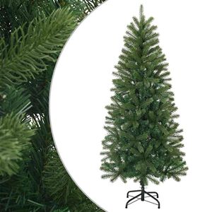 vidaXL Kunstig juletre med stativ gr&oslash;nn 120 cm PVC, PE og st&aring;l
