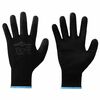 vidaXL Arbeidshansker 24 stk. Svart 9 / l Polyester