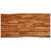 vidaXL Spisebord med naturlig kant 180x90x75 cm heltre akasie
