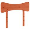 vidaXL Hodegavl voksbrun 75 cm heltre furu