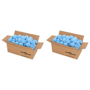 vidaXL Antibakterielle filterkuler bl&aring; 1400 g polyetylen