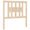vidaXL Sengegavl 96x4x100 cm heltre furu