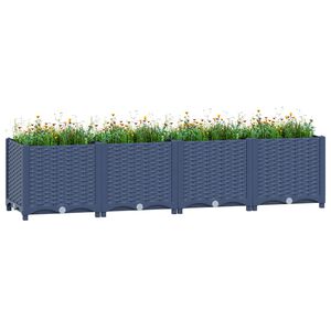 vidaXL H&oslash;ybed 160x40x38 cm polypropylen