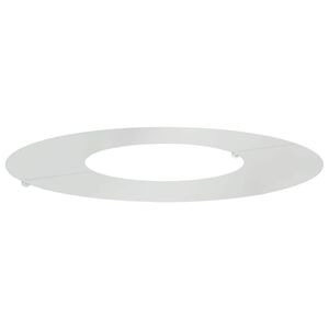 vidaXL passende for Flat Tre Ring s&oslash;lv &Oslash;30 / 60 cm Galvanisert st&aring;l