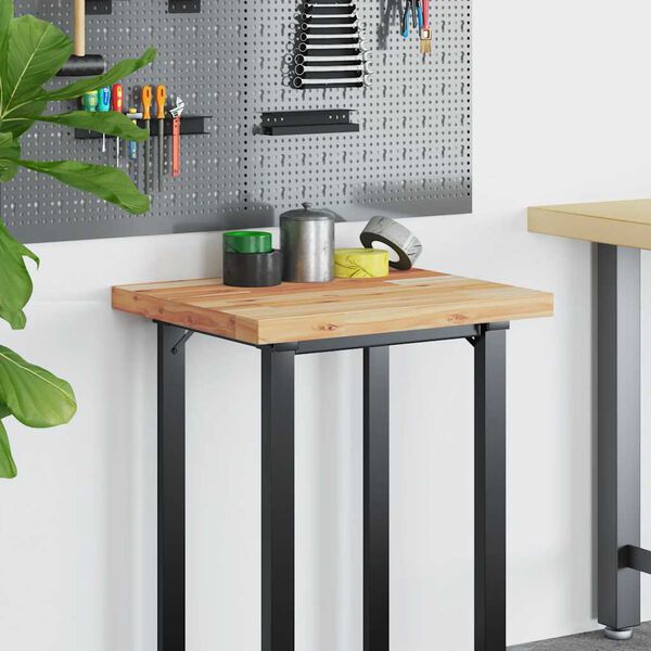 vidaXL Bordplate ubehandlet 100x50x4 cm heltre akasie