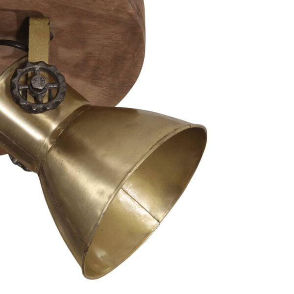 vidaXL Hengelampe 25 W antikk messing 50x50x25 cm E27