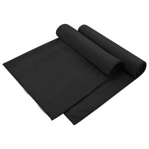 vidaXL Utend&oslash;rs Stol H&aring;ndkl&aelig;r 2 pcs Svart 130 x 60 cm