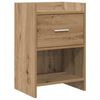 vidaXL Nattbord Artisan eik 40 x 30 x 60 cm Konstruert tre