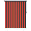 vidaXL Rullegardin Oransje og Brunt 200 x 250 cm Stoff og Aluminium