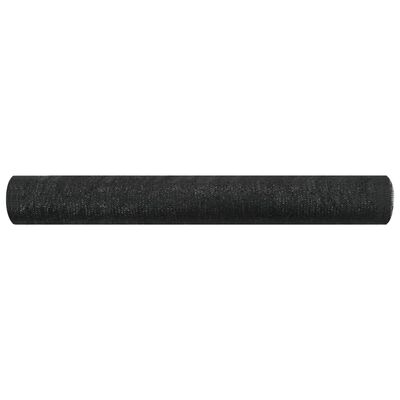 vidaXL Skjermnett svart 3,6x10 m HDPE 75 g/m²