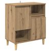 vidaXL Serviesskap artisan eik 35 x 60 x 70 cm Konstruert tre