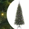 vidaXL Kunstig juletre med 300 LED med stativ gr&oslash;nn 180 cm PE og PVC
