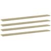 vidaXL Hylleplater 4 stk sonoma eik 100x10x1,5 cm sponplate